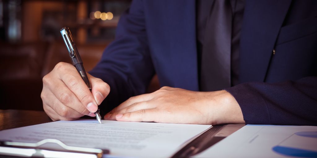 You sign the facility agreement and the mortgage is registered at the DLD.