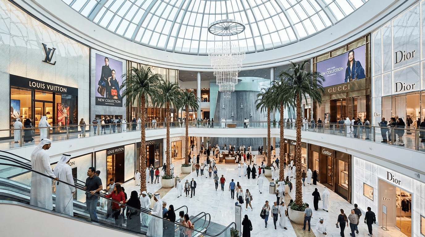 Dubai Mall is the most visited place on the planet. It's no wonder why retail occupancy in Dubai is now at 97% in prime city locations.