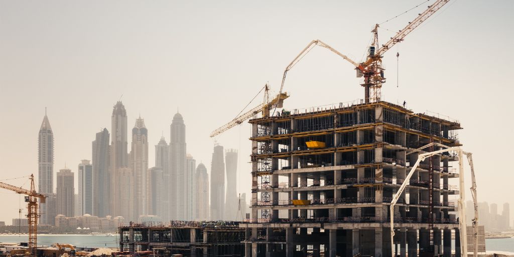 most new housing projects are concentrated in key neighborhoods like business bay and jumeirah lakes towers