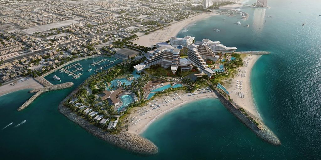 the island by wasl near burj al arab is a luxury hospitality megaproject in dubai backed by a one point two billion dollar investment and global hotel brands