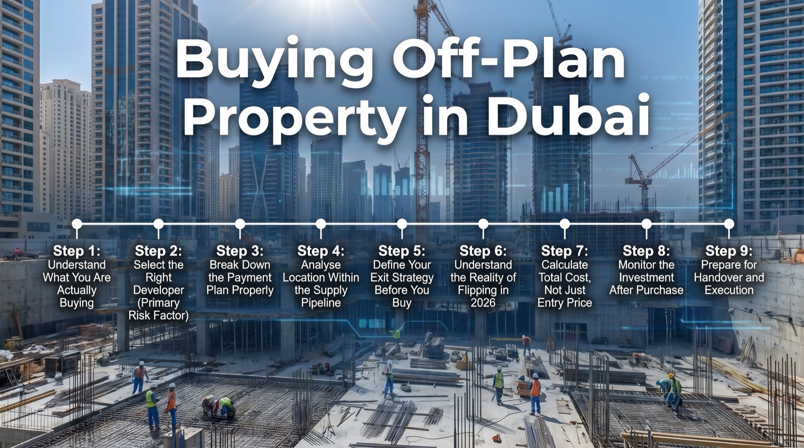 How to Buy Off-Plan Property in Dubai: Step-By-Step Guide for Investors — Mitchell's Realty