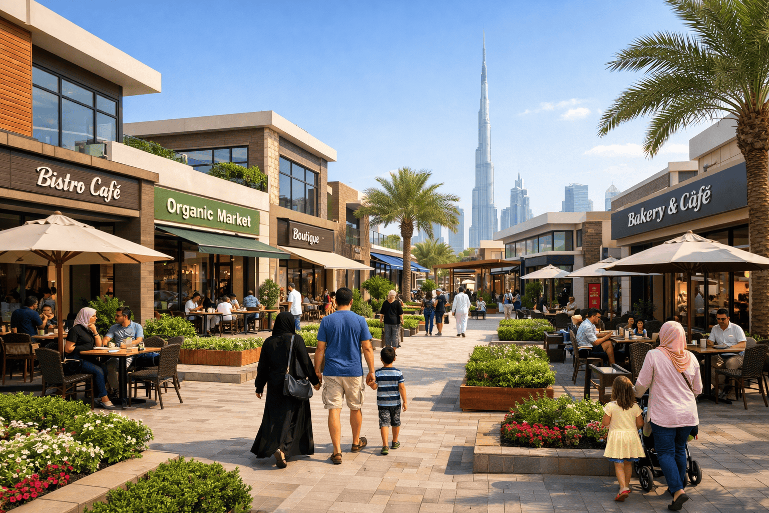 Community neighbourhood retail center serving local residents