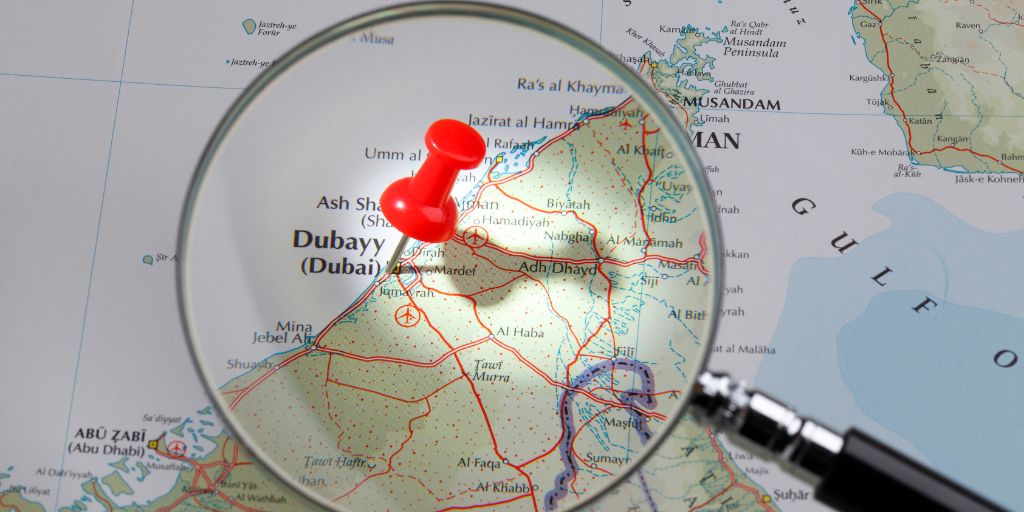dubai is situated at the crossroads of europe asia and africa serving as a global business and investment hub