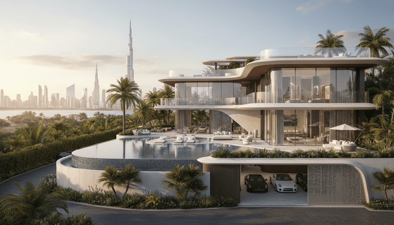 Villa values climbed even as transaction volumes moderated in Dubai.