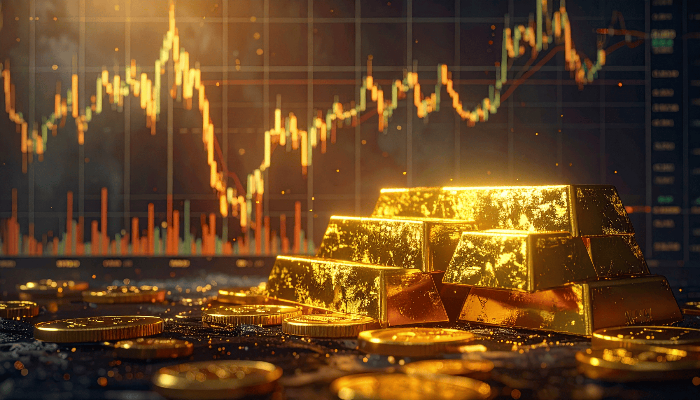 Gold broke though $4,000 an ounce for the first time ever