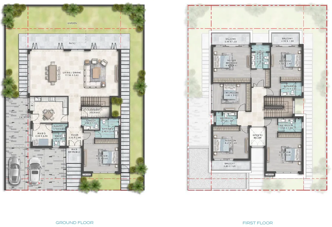 Floor plan for DISTRESS DEAL: 6-BR IN BORA BORA 4