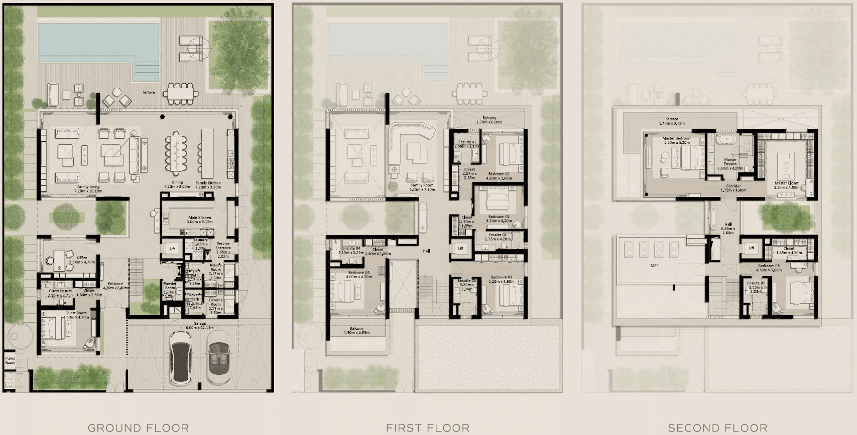Floor plan for DISTRESS DEAL: 7-BR + Maid's - NAD AL SHEBA GARDENS