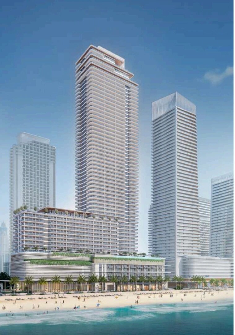 One-Bedroom Apartment, Address The Bay, Dubai Harbour, 918 sq ft, Marina View