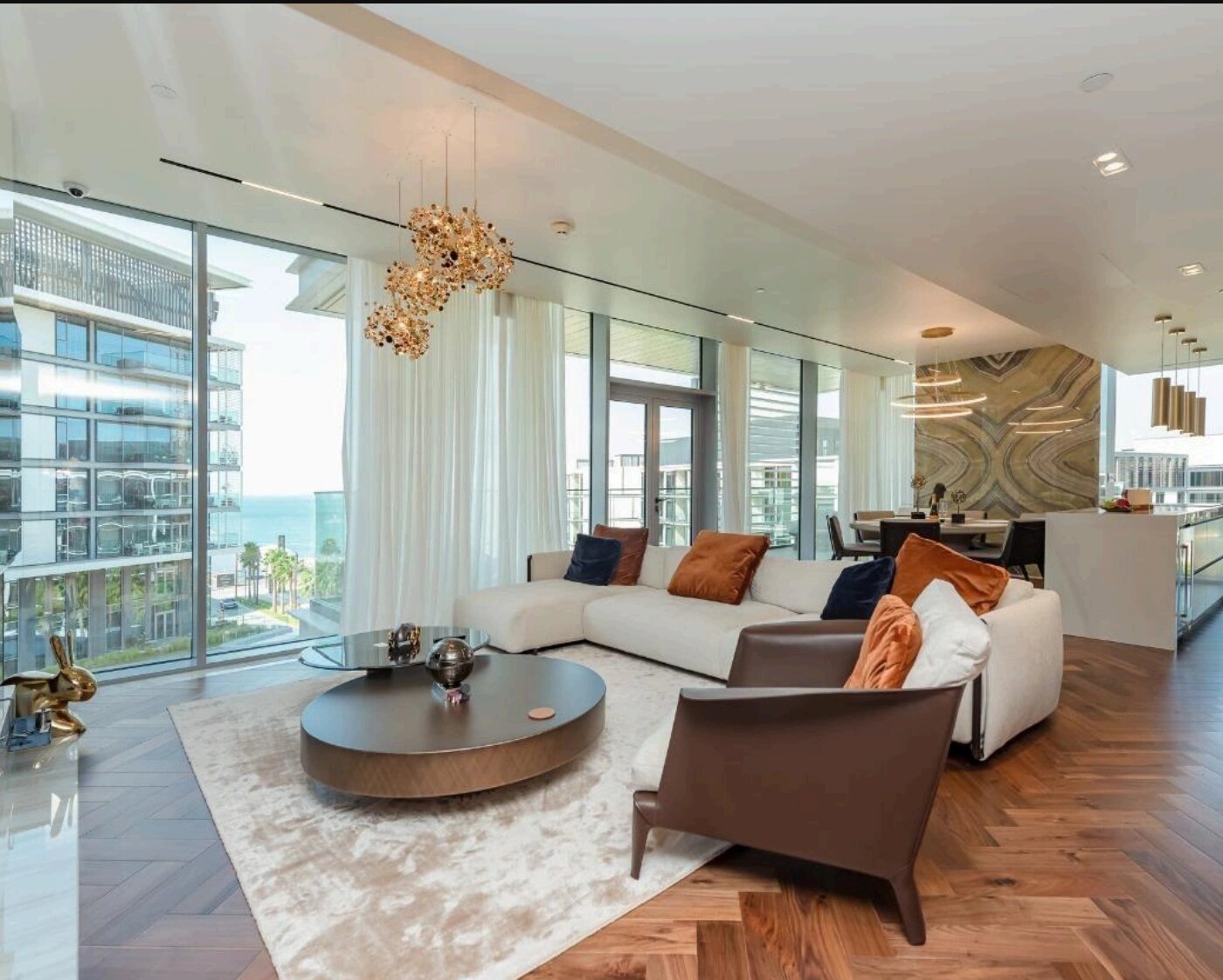 Three-Bedroom Apartment, Bluewaters Residences, Bluewaters Island