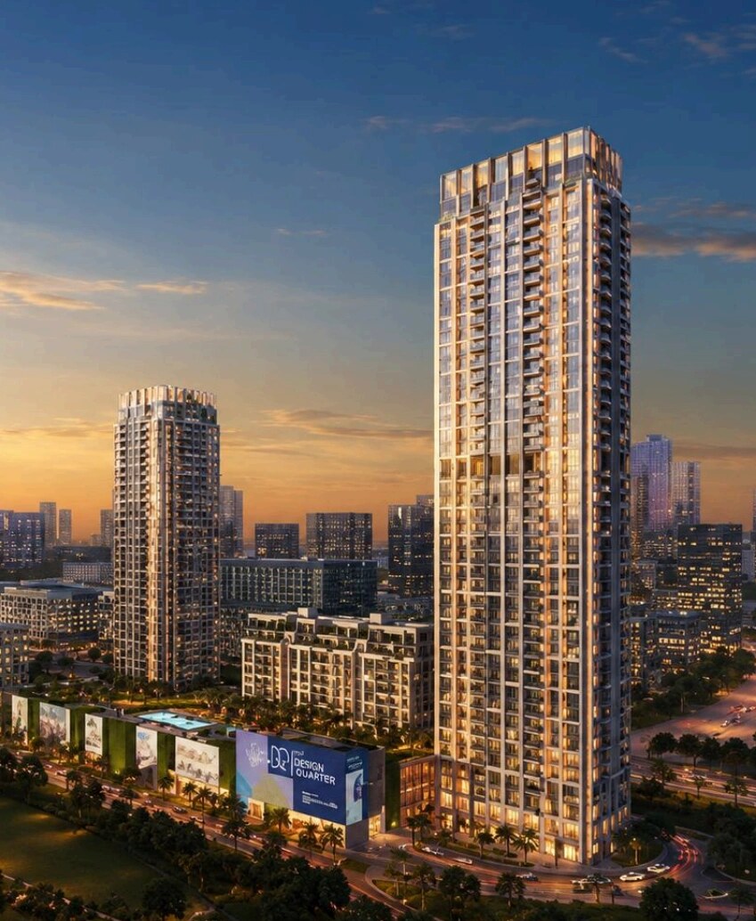 One-Bedroom Apartment, Design Quarter Tower C, Dubai Design District, 805 sq ft
