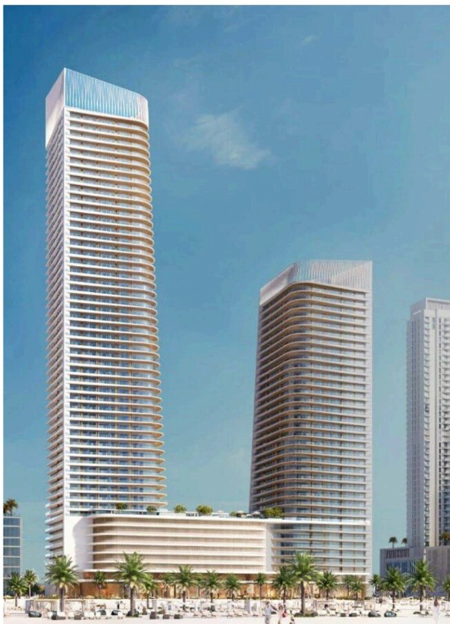 One-Bedroom Apartment, Grand Bleu Tower Elie Saab T1, Dubai Harbour