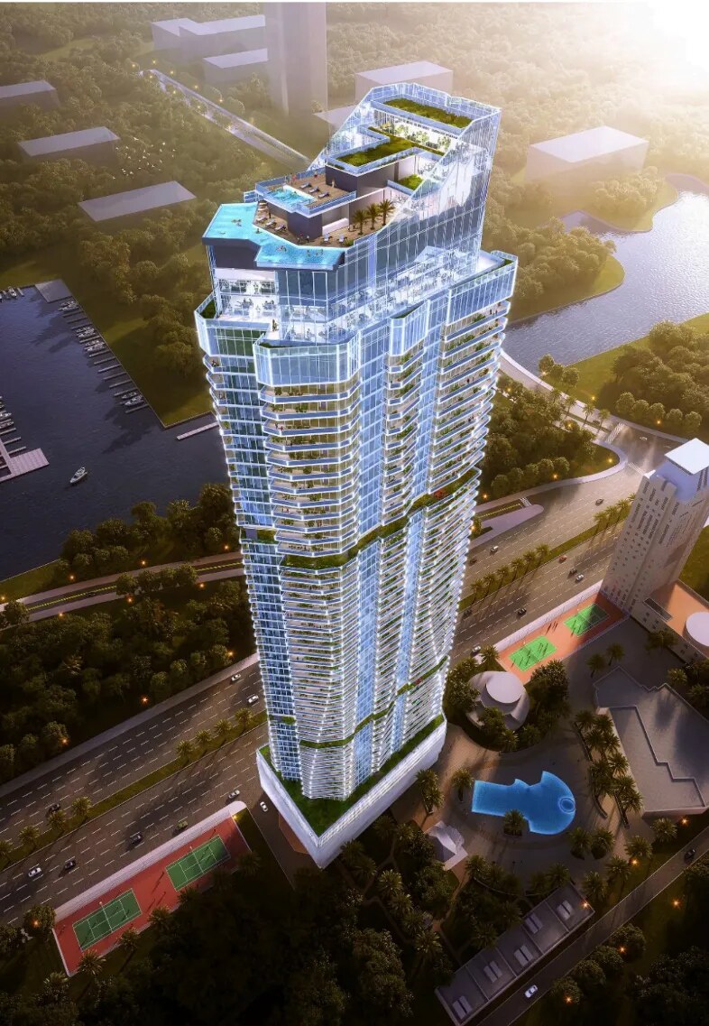 Three-Bedroom Apartment, Habtoor Grand Residences, Dubai Marina