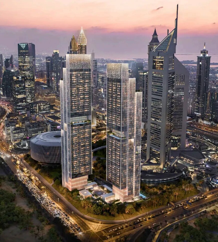Two-Bedroom Apartment, Jumeirah Residences Emirates Towers, DIFC, 1,373 sq ft