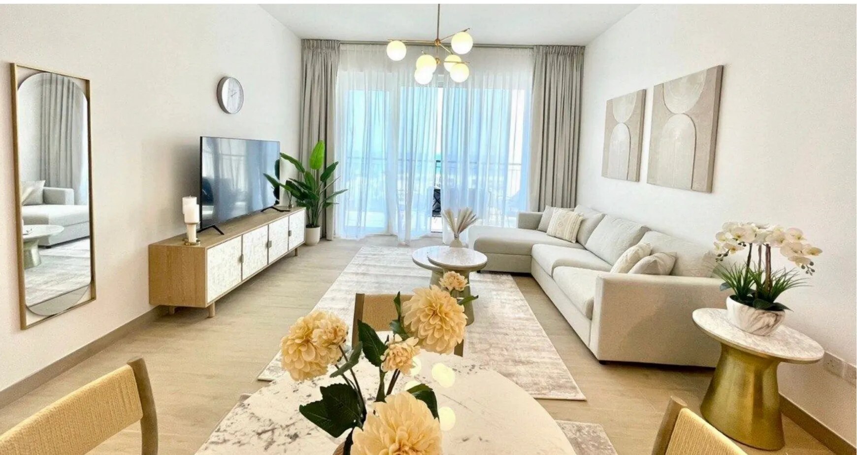 One-Bedroom Apartment, Le Pont, Building 1, La Mer, 837 sq ft