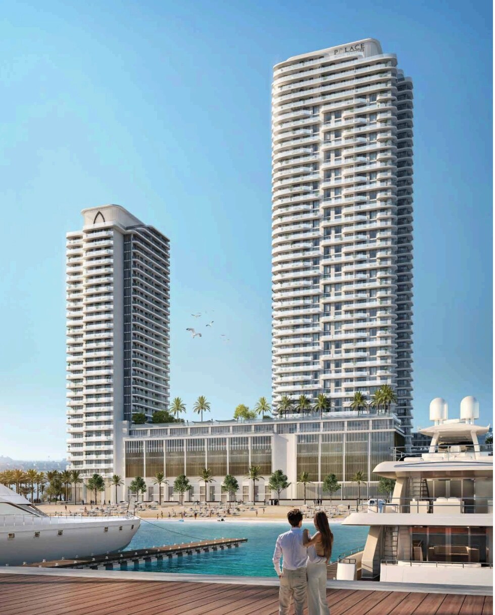 Two-Bedroom Apartment, Palace Beach Residence T2, Dubai Harbour, 1,234 sq ft