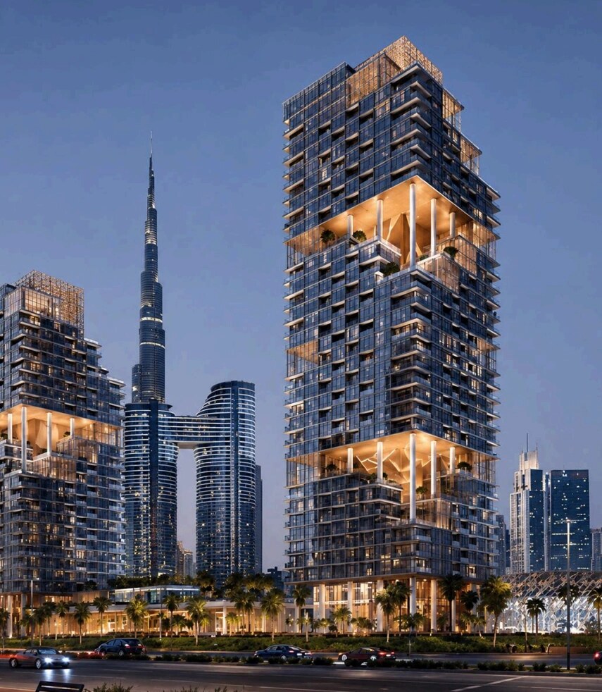 Two-Bedroom Apartment, VERVE Tower B, City Walk, 1,174 sq ft