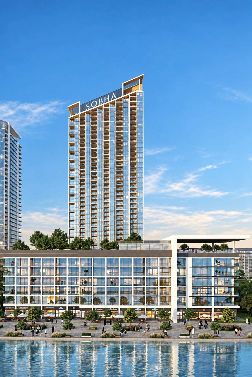 One-Bedroom Apartment, Waves Opulence, Sobha Hartland