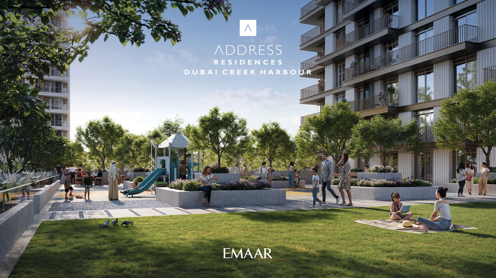 Address Residences Dubai Creek Harbour, view 1