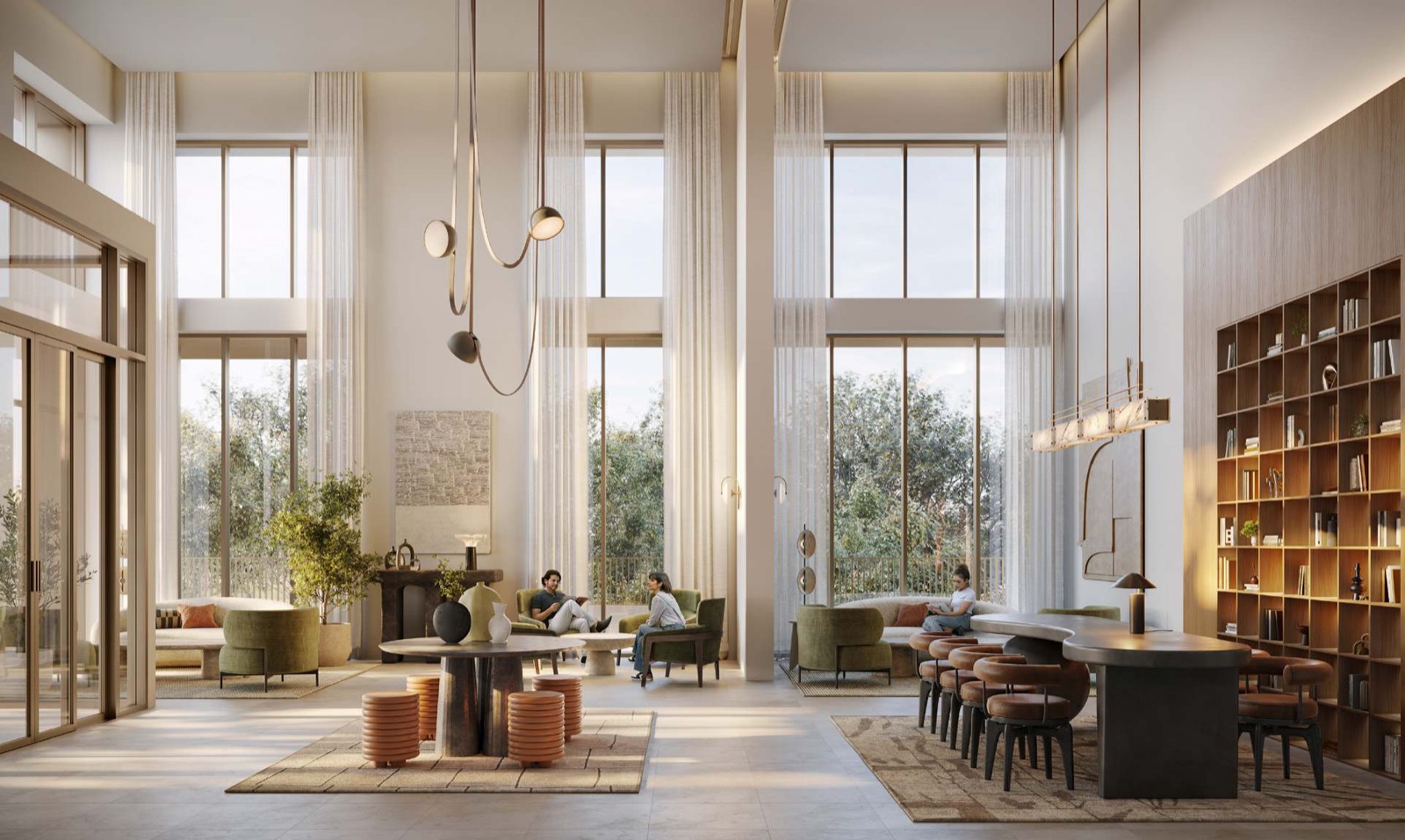 Lobby at Aeon — Dubai Creek Harbour — Mitchell's Commercial Real Estate