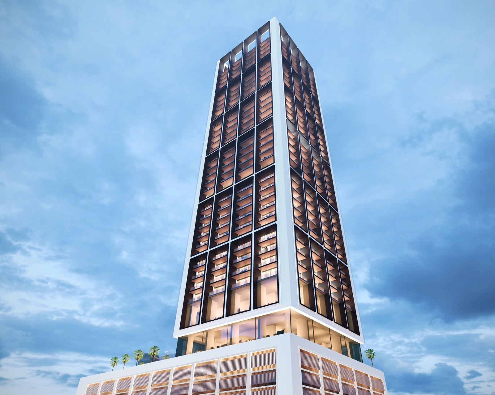 Binghatti Apex — Jumeirah Village Circle, view 1 — Mitchell's Commercial Real Estate