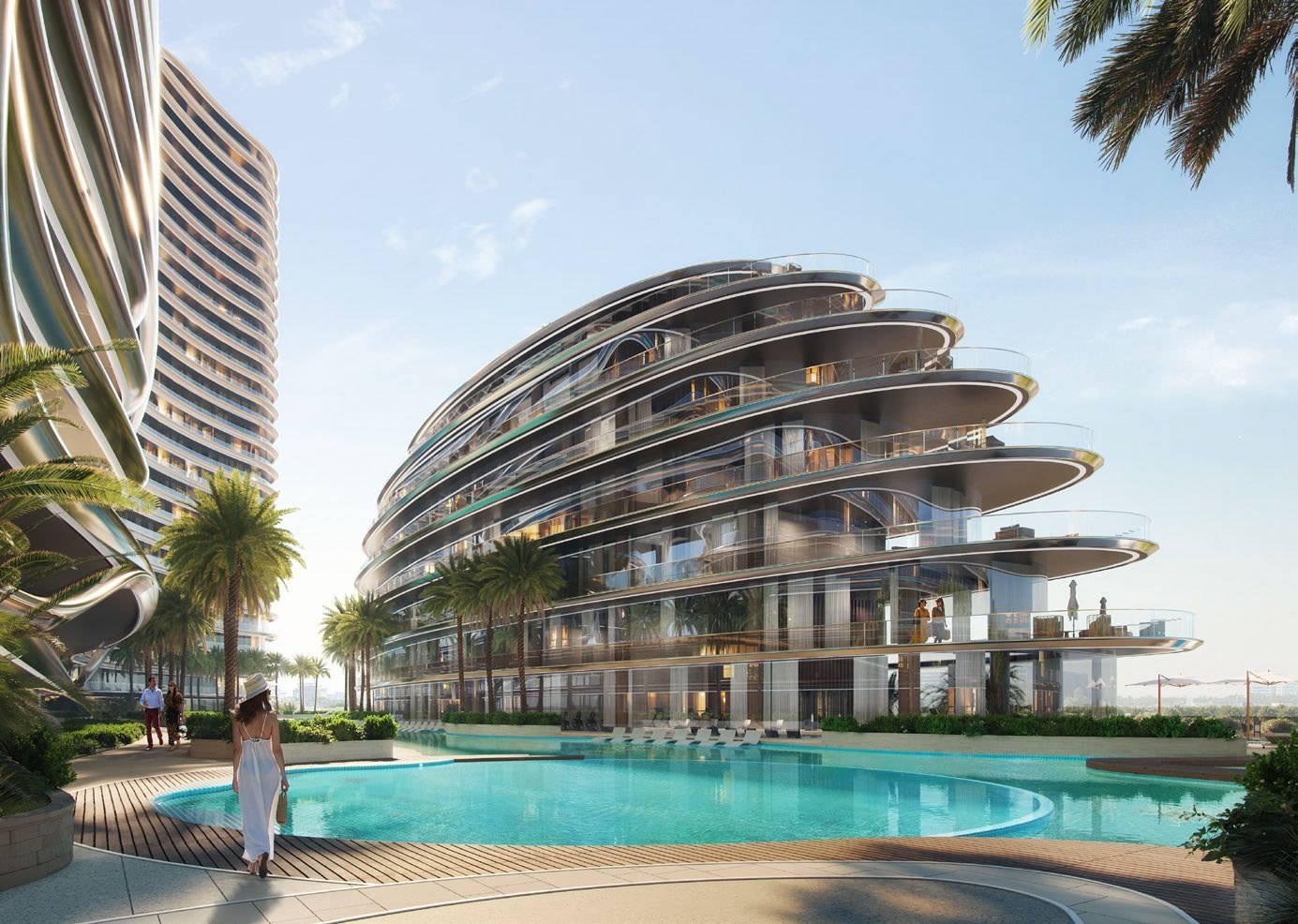 Binghatti Aquarise — Business Bay, view 1 — Mitchell's Commercial Real Estate