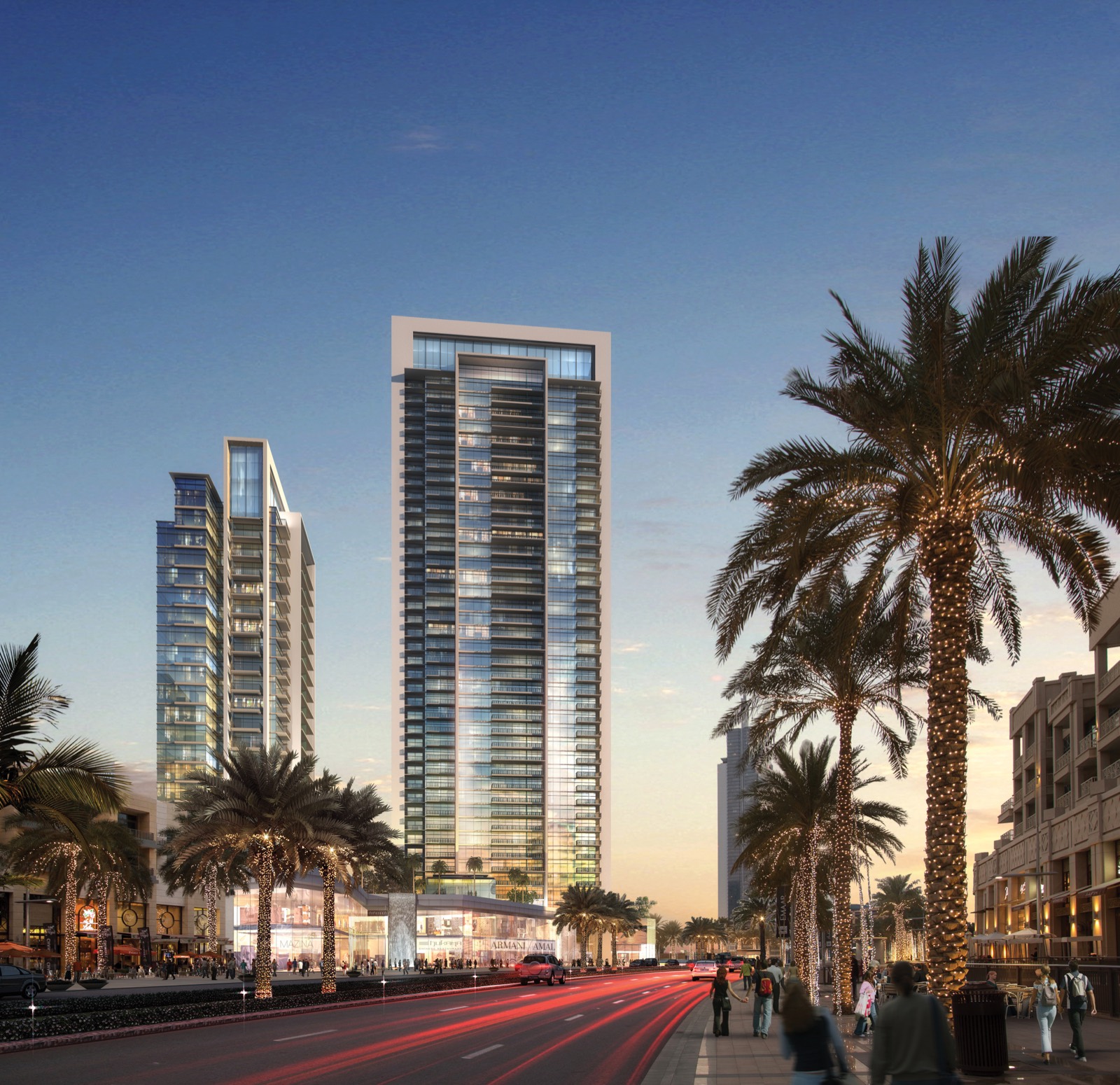 BLVD Crescent — Downtown Dubai