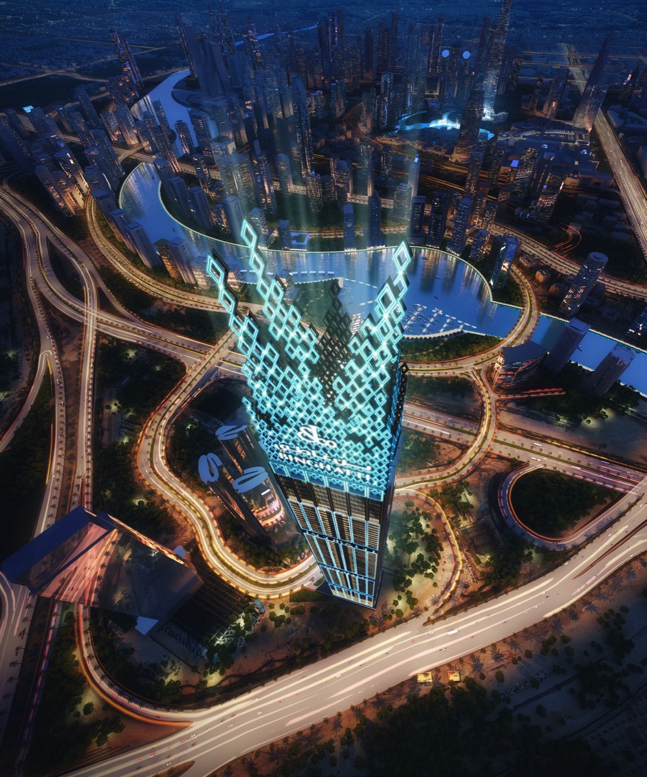 Burj Binghatti Jacob & Co Residences — Business Bay, view 2 — Mitchell's Commercial Real Estate