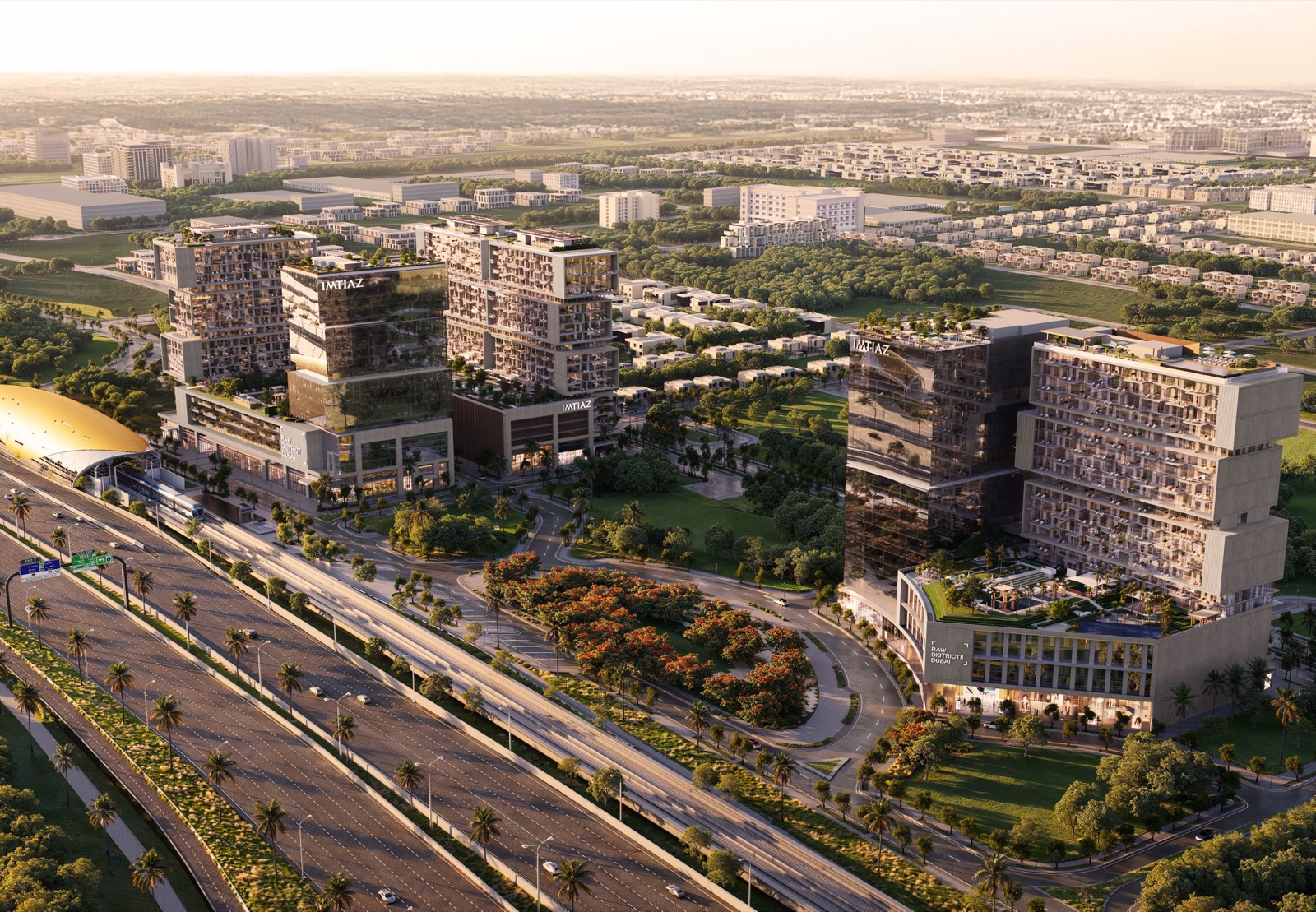 District Mall — Raw District II — Sheikh Zayed Road — Mitchell's Commercial Real Estate