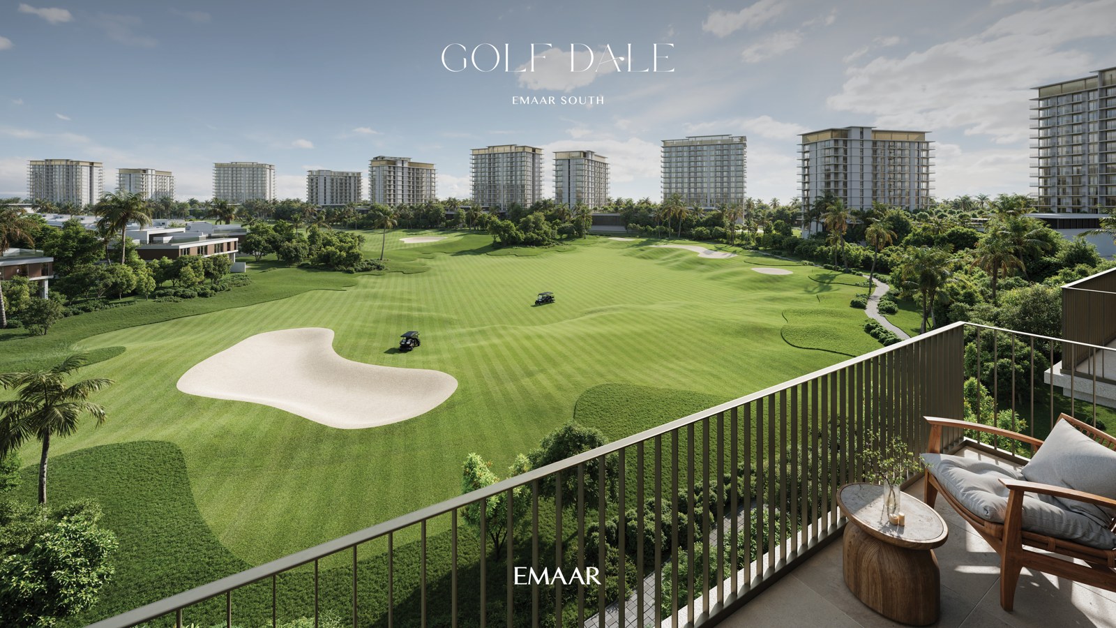 Golf Dale — Emaar South, view 1