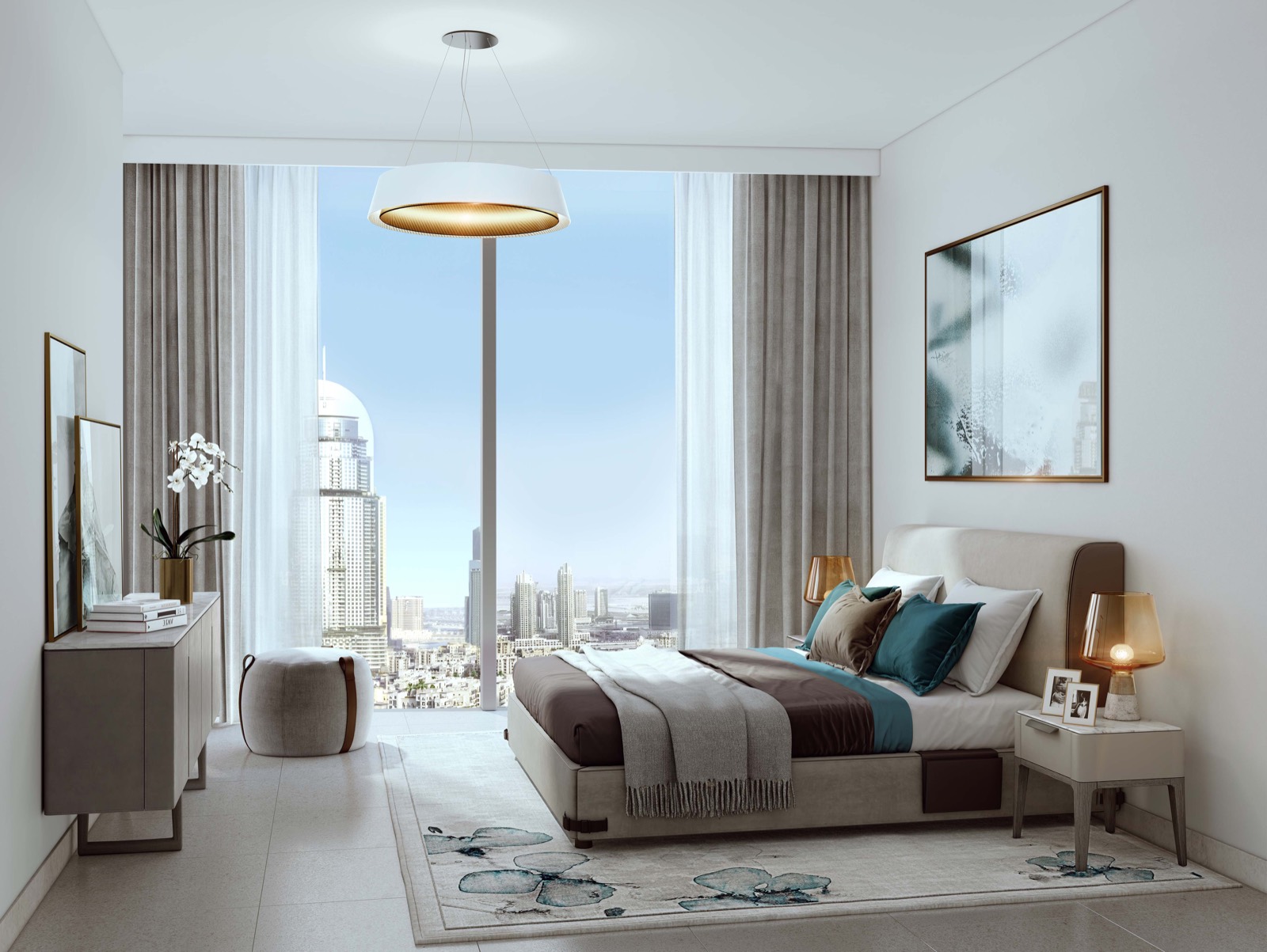 Bedroom at Grande Signature Residences — Downtown Dubai — Mitchell's Commercial Real Estate