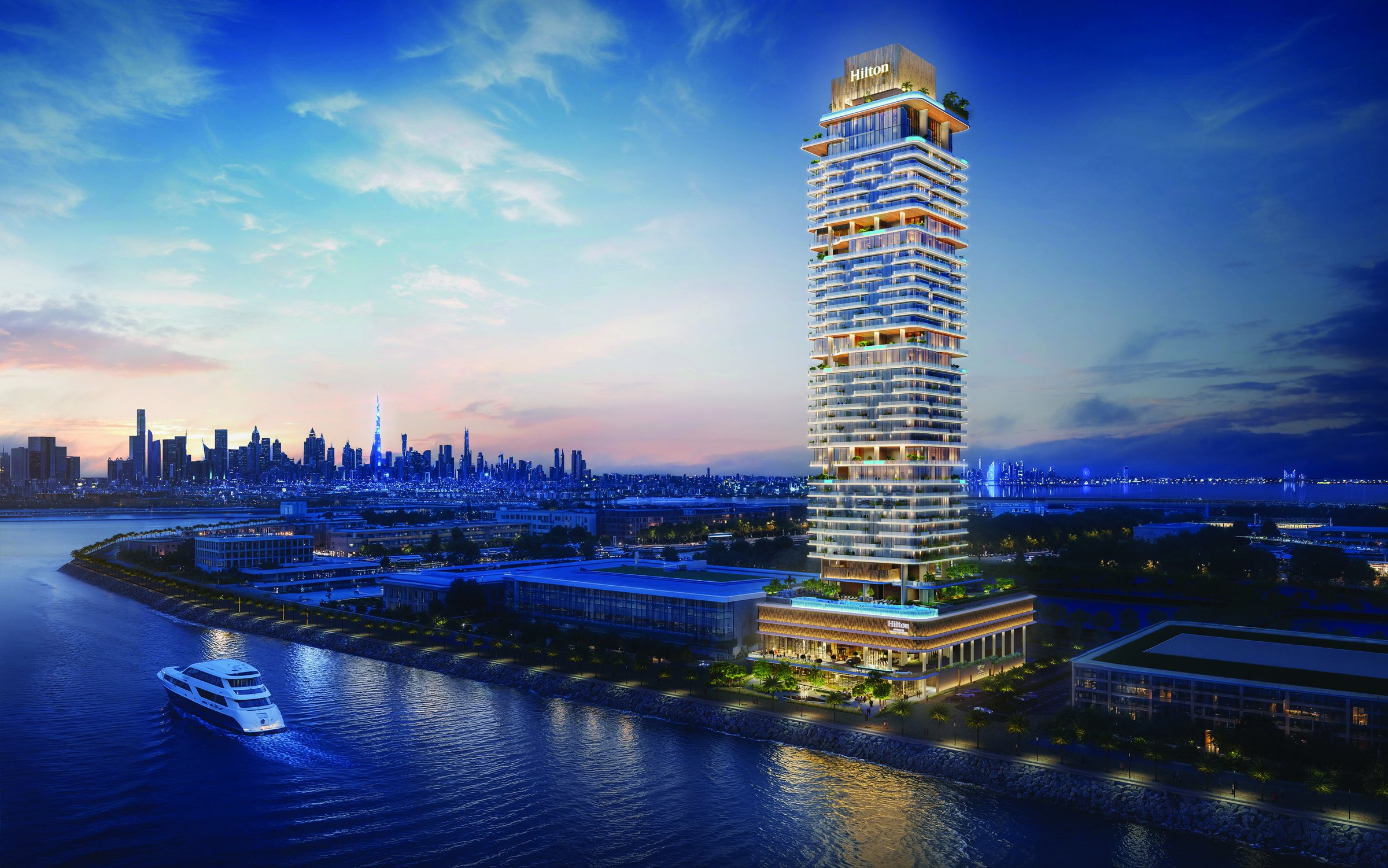 Hilton Residences Dubai Maritime City — Dubai Maritime City — Mitchell's Commercial Real Estate