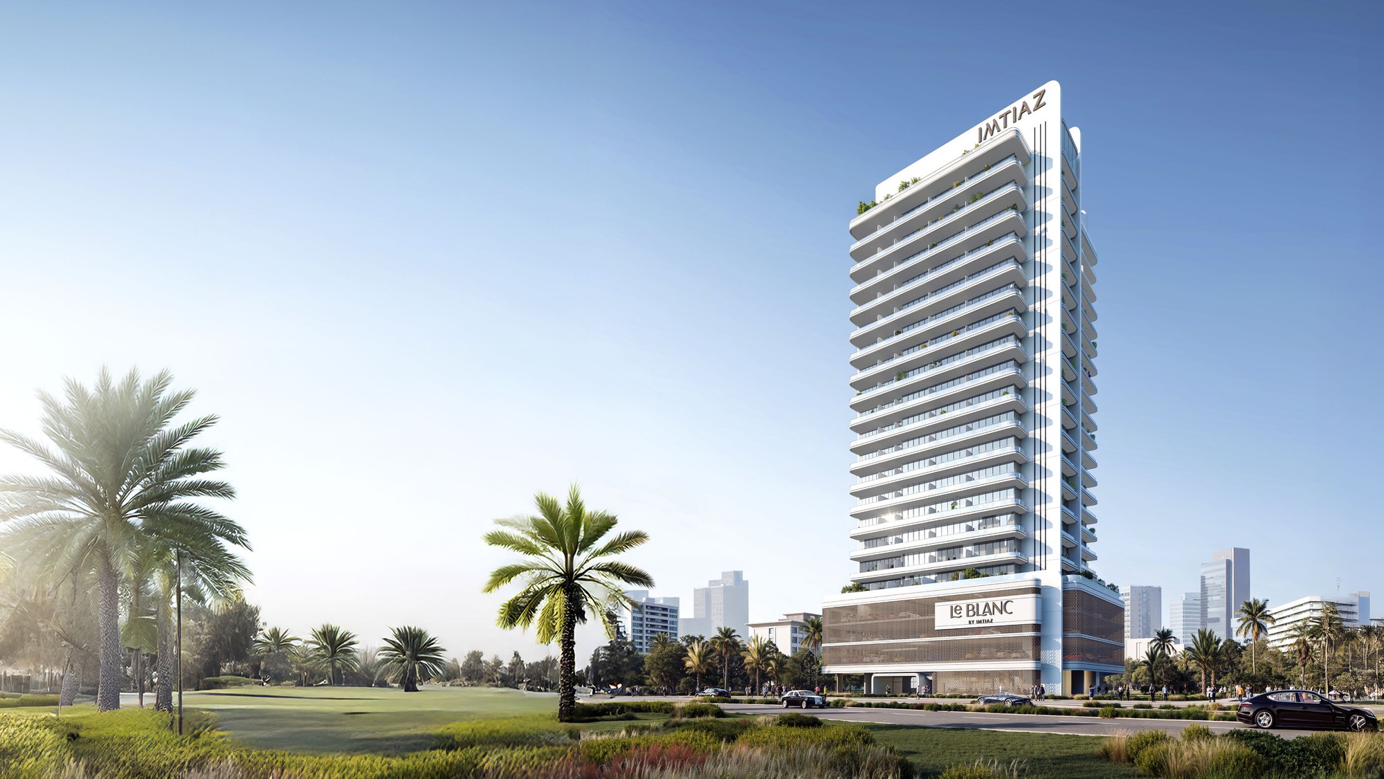 Le Blanc by Imtiaz — Dubai Land Residence Complex — Mitchell's Commercial Real Estate