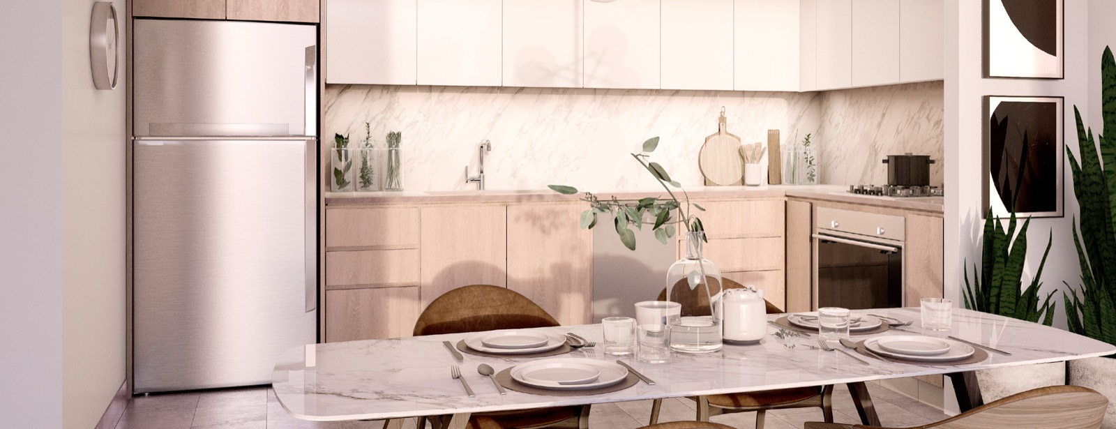 Kitchen at Park Field — Dubai Hills Estate