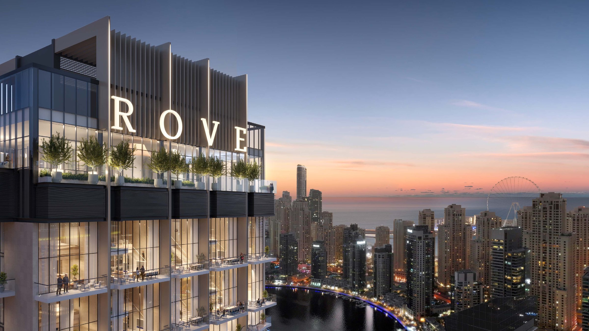 Rove Home Dubai Marina — Dubai Marina — Mitchell's Commercial Real Estate