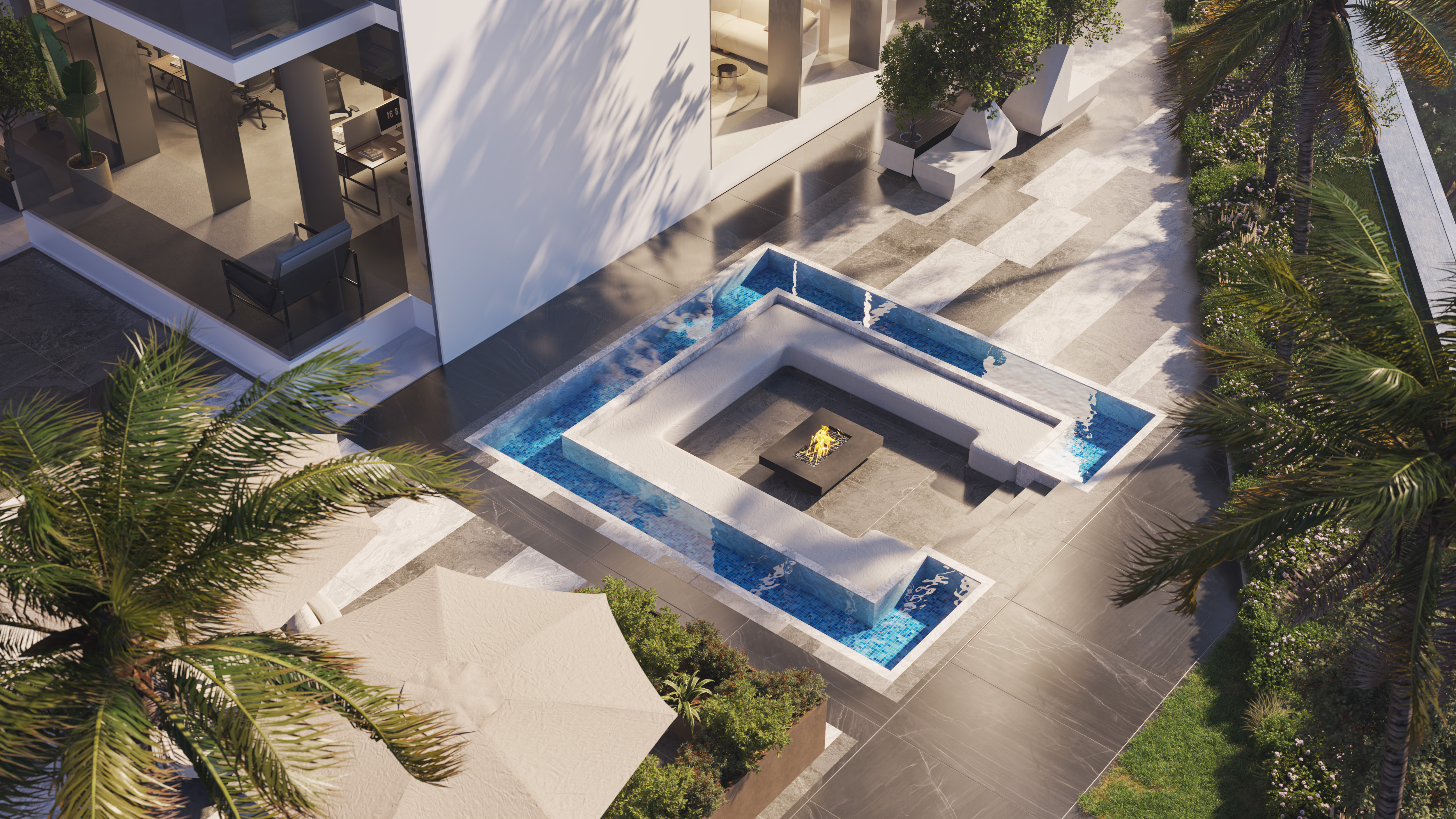 Rooftop at Samana Barari Avenue — Majan — Mitchell's Commercial Real Estate