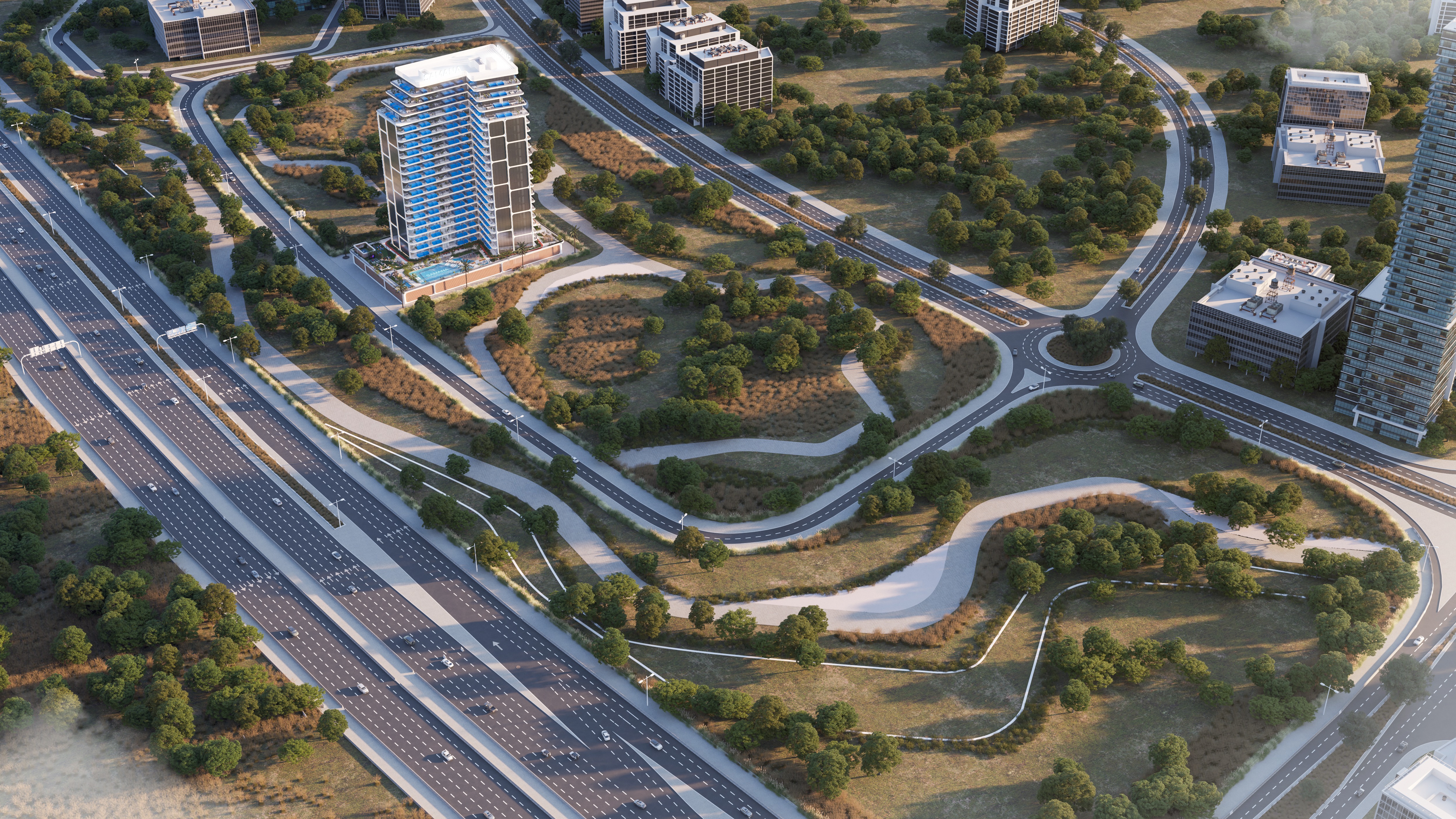 Samana Lake Views 2 — Dubai Production City — Mitchell's Commercial Real Estate