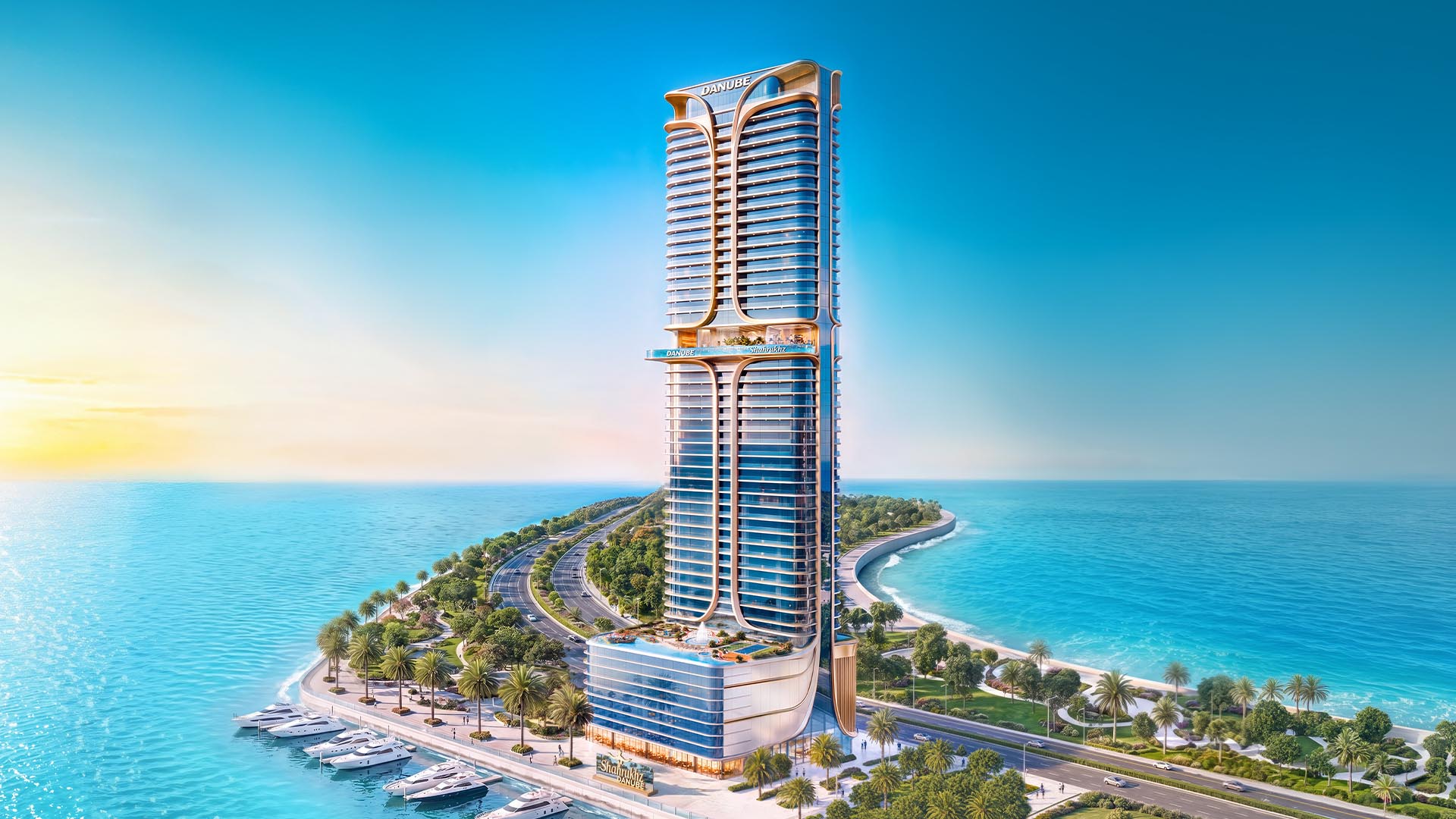Shahrukhz Residences by Danube — Dubai Maritime City — Mitchell's Commercial Real Estate