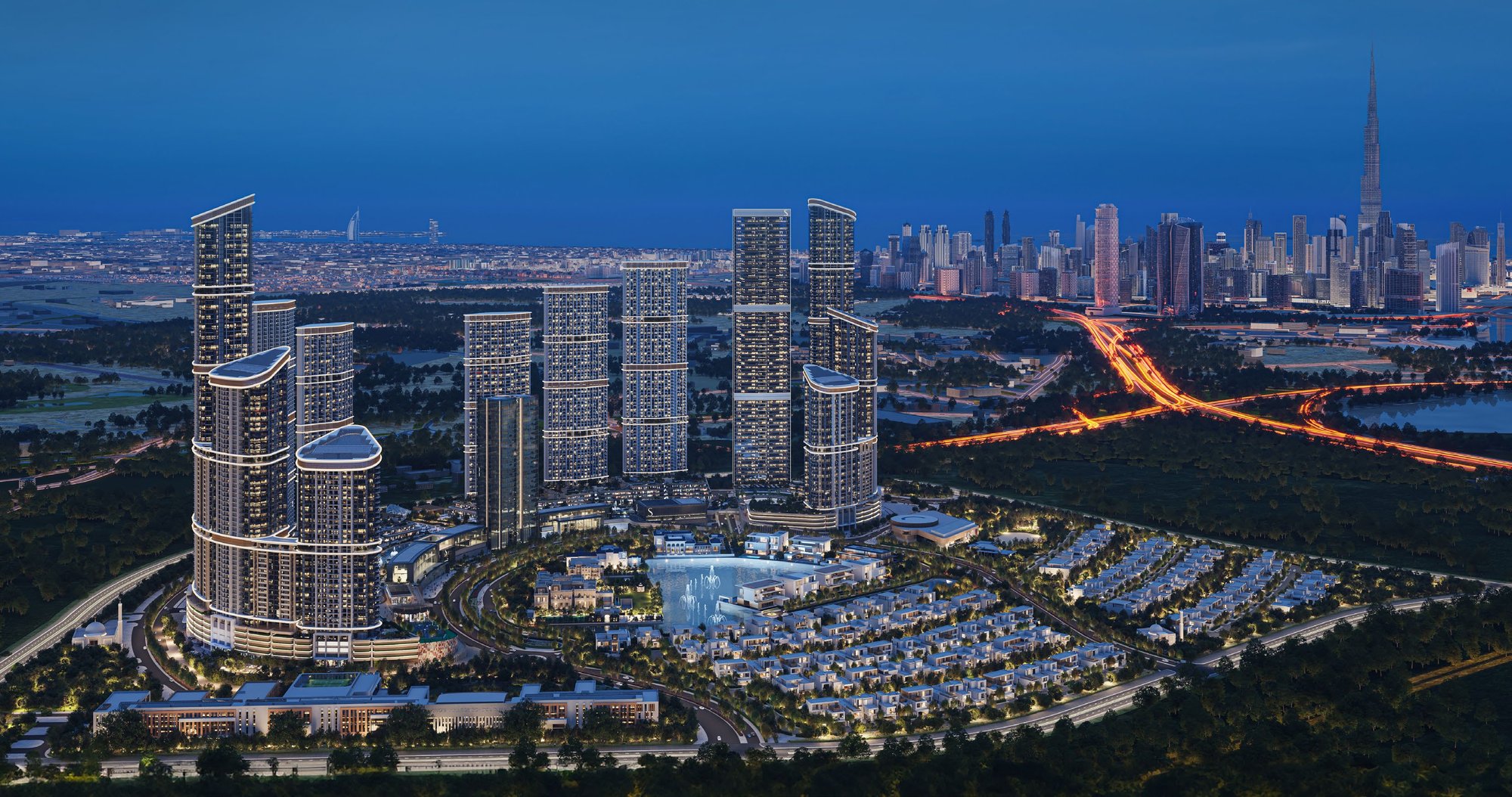 Riverside Crescent at Sobha Hartland II — Bukadra — Mitchell's Commercial Real Estate