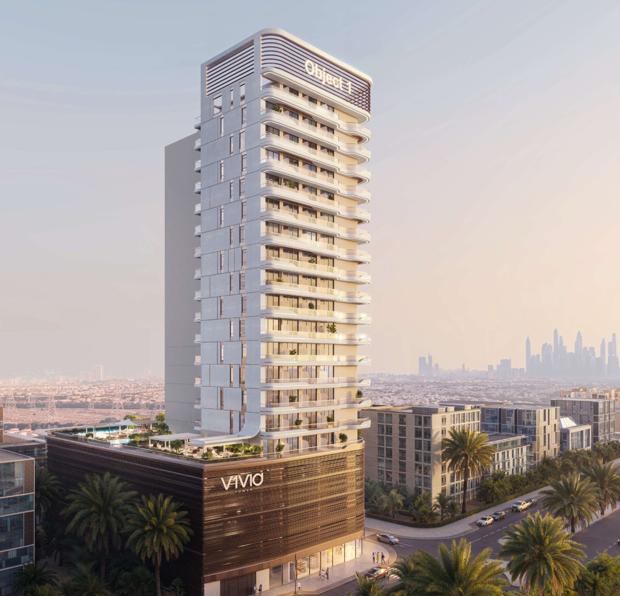 V1VID Tower — Jumeirah Village Triangle — Mitchell's Commercial Real Estate