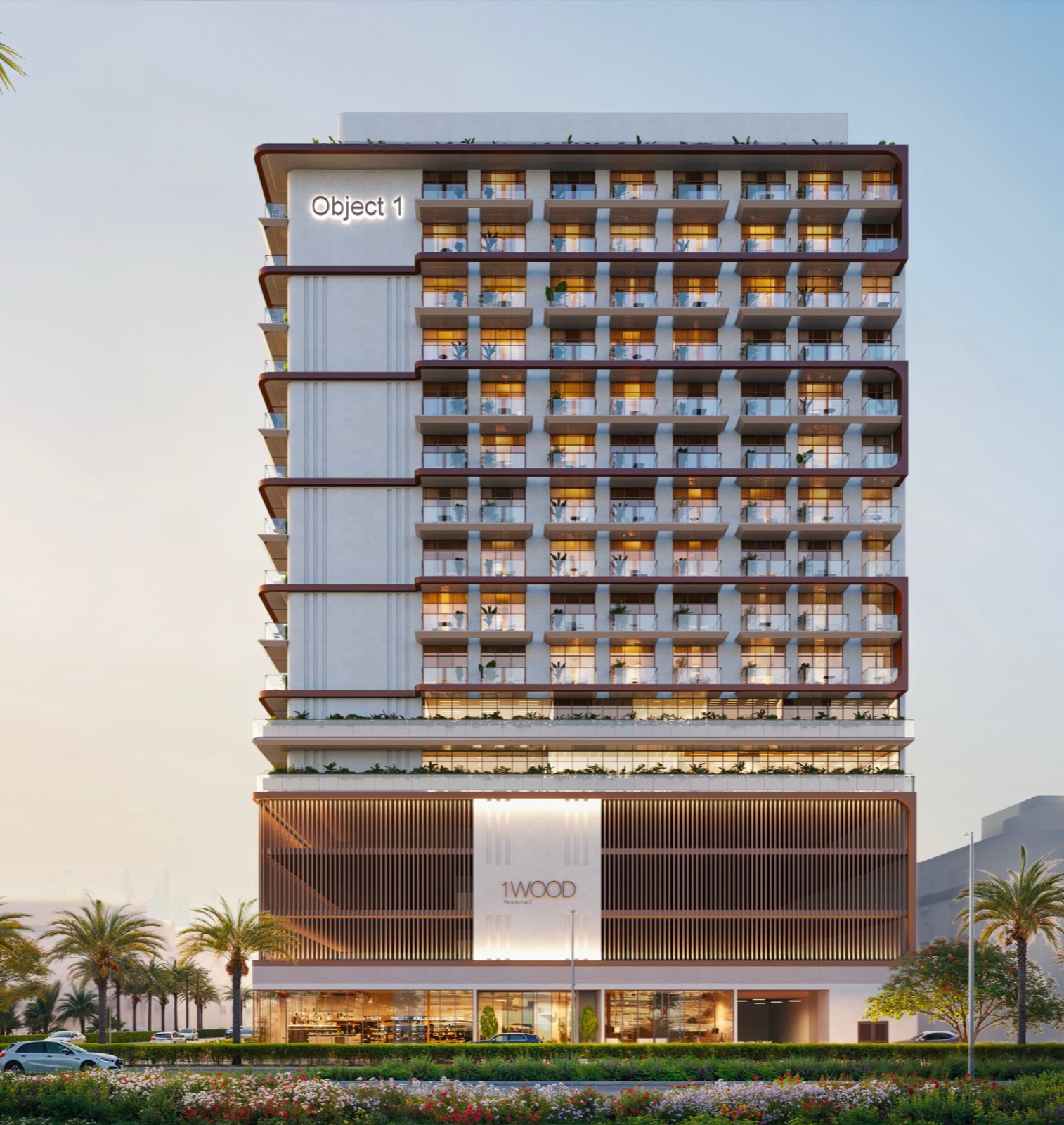 1WOOD Residence Offices — commercial office space in JVC from Mitchell's Commercial Real Estate