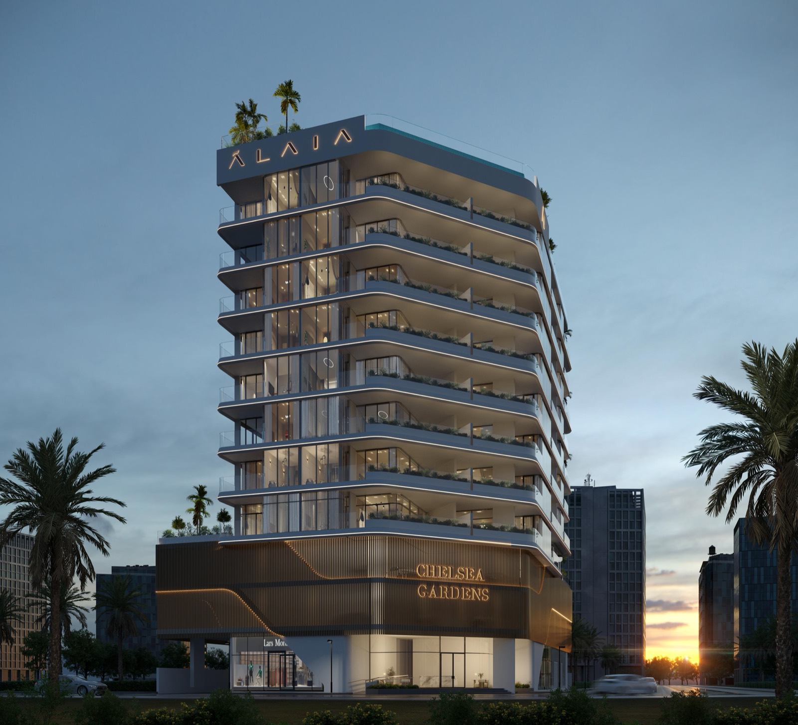 Chelsea Gardens, Jumeirah Garden City by Alaia — commercial property listing at Mitchell's Commercial Real Estate