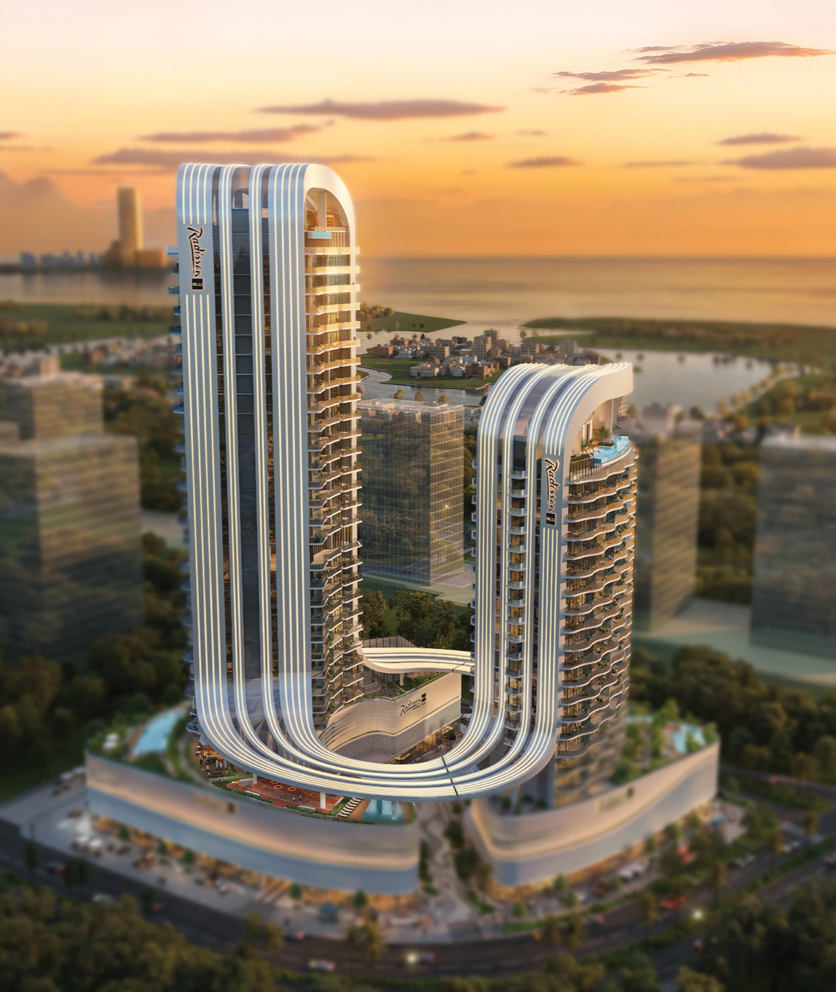Radisson Blu Residences, RAK Central by BNW — commercial property listing at Mitchell's Commercial Real Estate
