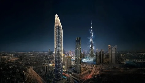 Binghatti Skyblade, Downtown Dubai by Binghatti — commercial property listing at Mitchell's Commercial Real Estate