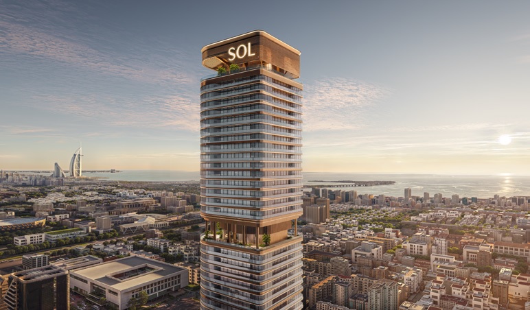 Sol Luxe Tower Offices — commercial office space in Trade Center from Mitchell's Commercial Real Estate